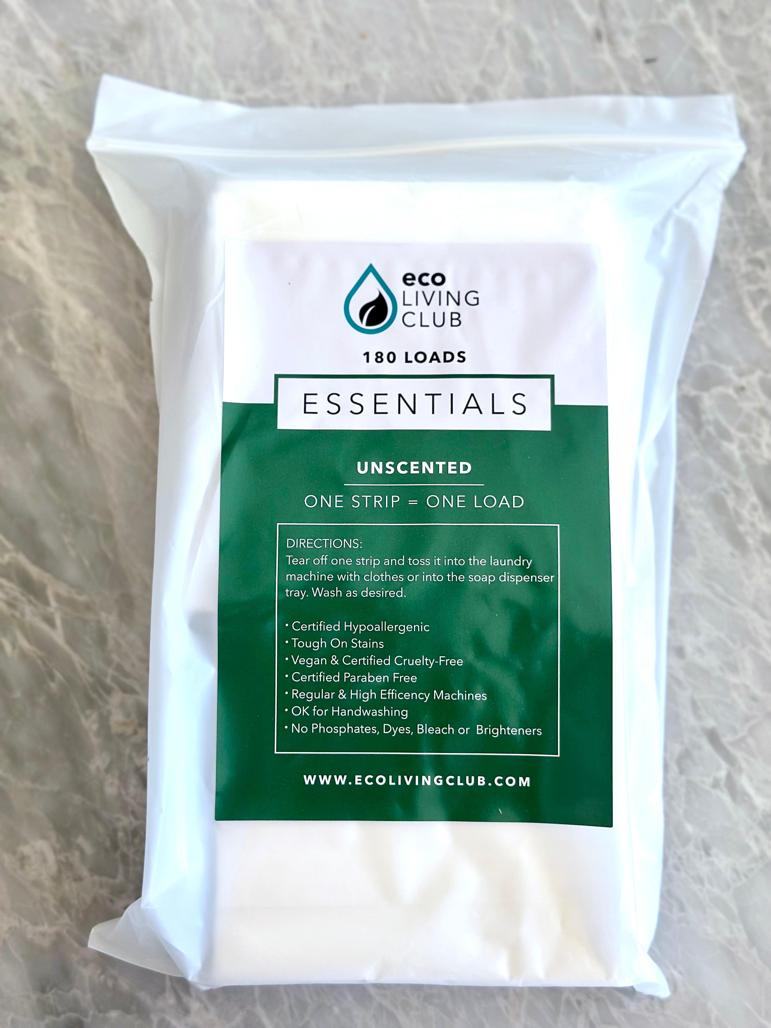 Everyday Essentials Bulk Laundry Strips - 180 small / medium loads