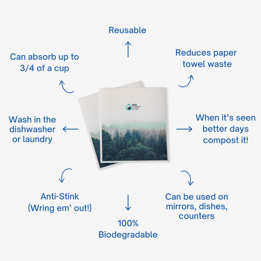 Eco Living Club Sponge Cloth