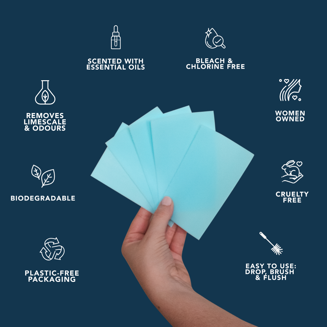 Toilet Bowl Cleaner - 750 Cleans (250 Sheets)