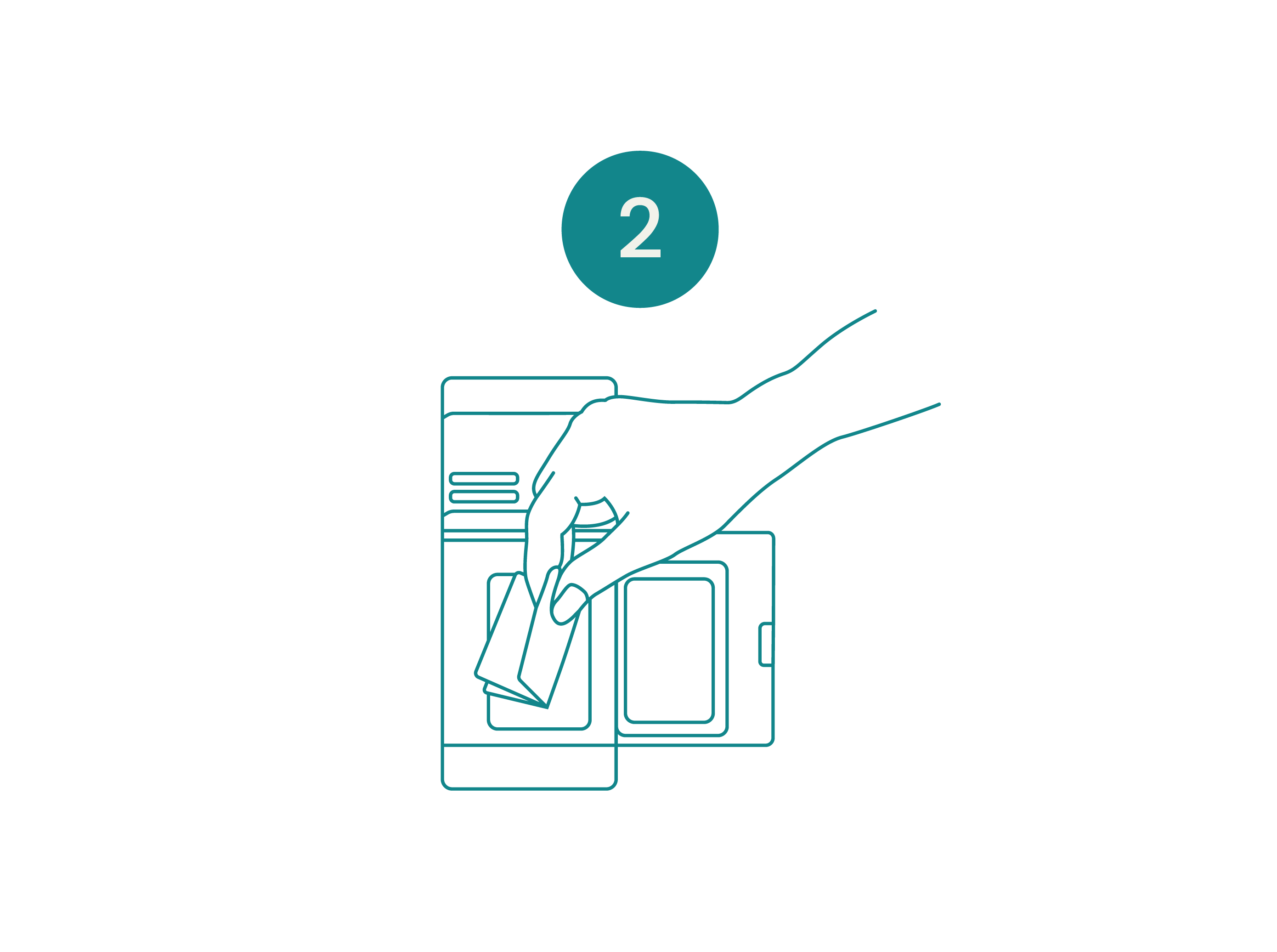Fold & place the strip into the dishwasher dispenser.