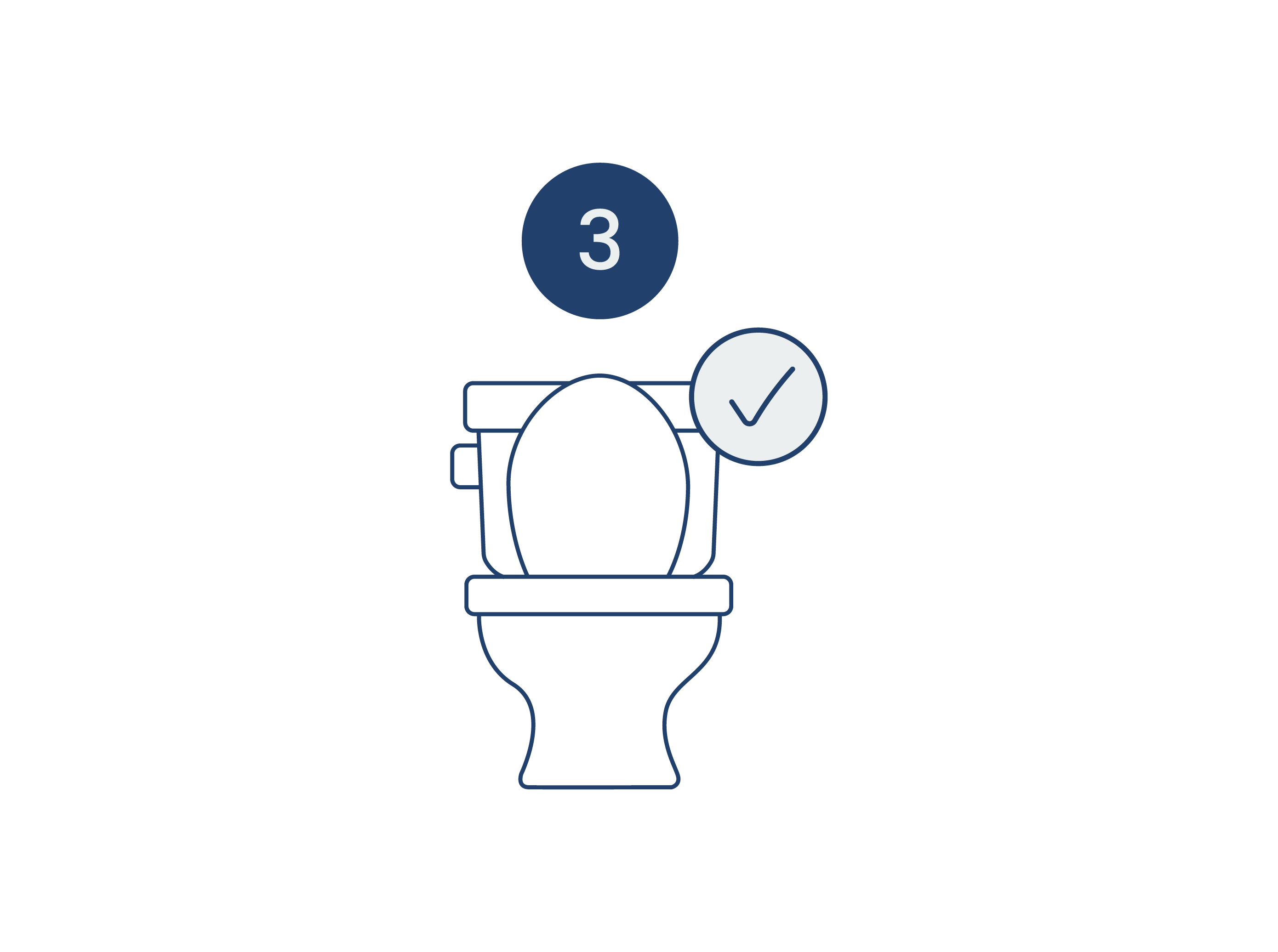 Ta da! You've got a sparkling clean, nice smelling toilet!