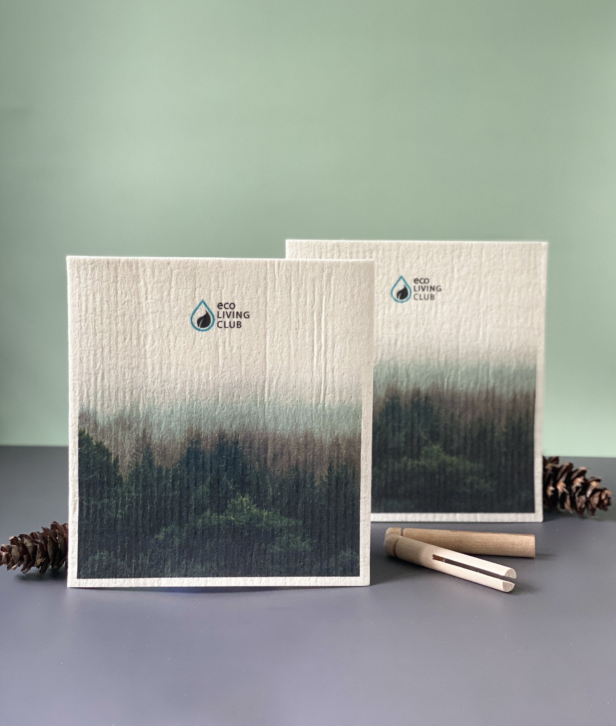 Free Gift Eco Living Club Sponge Cloth ($7 value - only on purchases over $60 + tax)