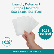 Scented Laundry Detergent Sheets - 500 loads (250 sheets)