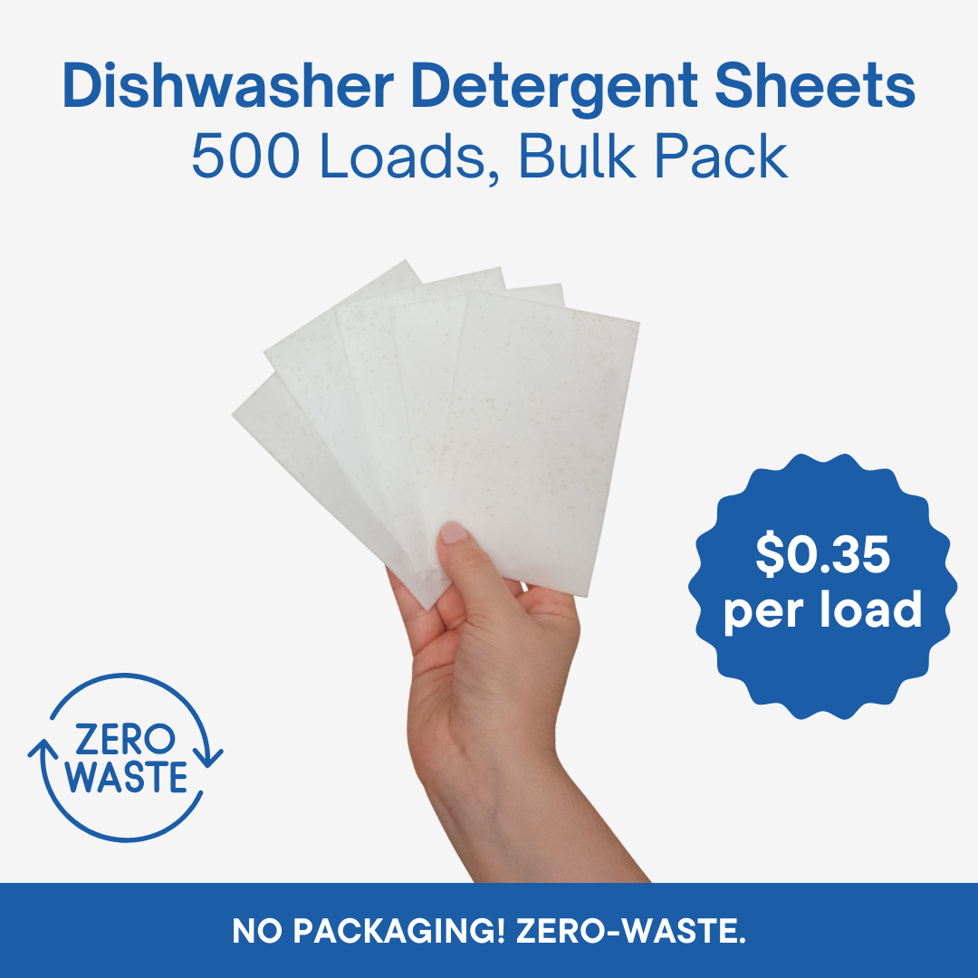 Dishwasher Detergent Sheets - 500 loads (250 sheets)